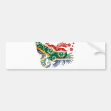 South Africa Flag Bumper Sticker