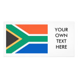 South Africa Flag photo cards