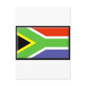South Africa Flag postcards