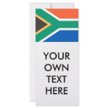 South Africa Flag rack cards