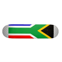 South Africa Flag Skate Board Decks