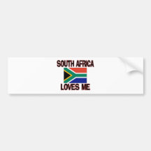 South Africa Loves Me Bumper Stickers