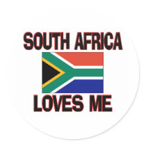 South Africa Loves Me stickers