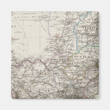 South Africa Map Magnet