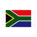 South Africa National Flag photo cards