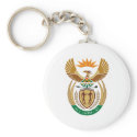 South Africa Official Coat Of Arms Heraldry Symbol keychains