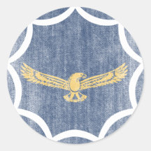 SOUTH AFRICA ROUND STICKERS