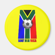 South Africa Soccer Ball goodies for fans Refrigerator Magnets