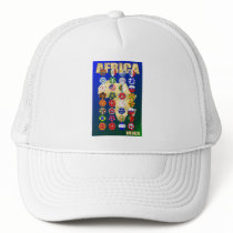 South Africa Soccer Groups A to H 32 Teams Hats