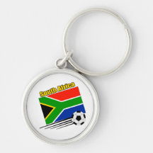 South Africa Soccer Team Key Chain