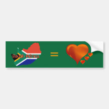 South Africa theme Bumper Stickers