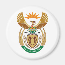 South Africa ZA Fridge Magnet