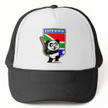 South African Baseball Panda Hat