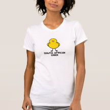 South African Chick Tee Shirts