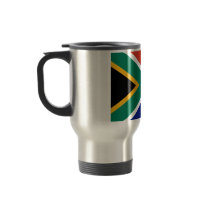 South African Flag Coffee Mugs