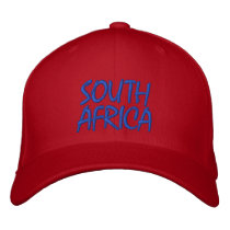 SOUTH AFRICAN  HAT EMBROIDERED HAT