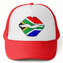 South African Kiss Theme Trucker Hat