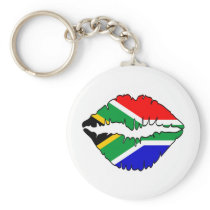 South African Kiss Theme Keychains