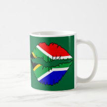 South African Kiss Theme Mug