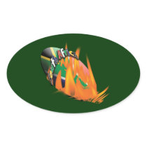 South African rugby supporters fan stickers