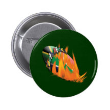South African rugby supporters & fans badges Pinback Buttons
