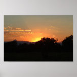 South African Sunset Poster