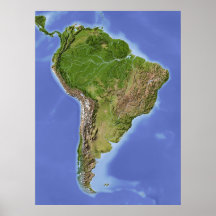 South America Print