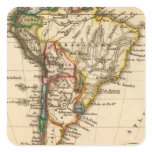 South American Map stickers