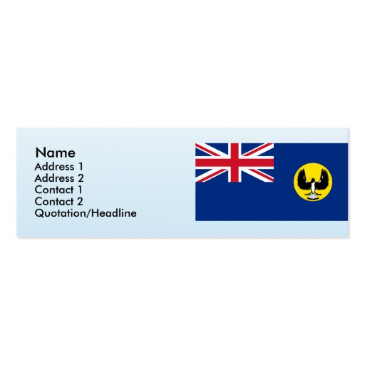 South Australia, Australia Business Card