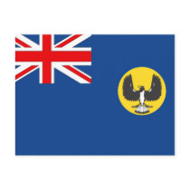 South Australian Flag Postcard