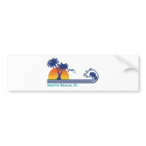 South Beach Bumper Sticker