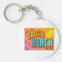 SOUTH BEACH KEY CHAIN