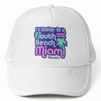 South Beach Miami Mesh Hats