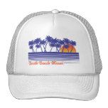 South Beach Miami Mesh Hat