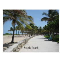 South Beach Post 1 Postcard