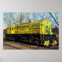 South Branch Valley Railroad Alco MRS-1 No. 28 Rom Print