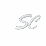 South Carolina Abbreviation Embroidered Hoodie