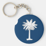 South Carolina Flag Key Chain