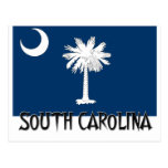 South Carolina Flag Postcard