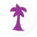 South Carolina Palmetto tree stickers