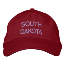 South Dakota Cap Embroidered Hat