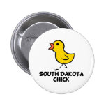 South Dakota Chick Button