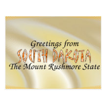 South Dakota Post Card