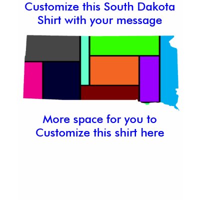 SOUTH DAKOTA Shirt - Custom with Election or other by JKdesigns