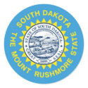 South Dakota State Flag stickers