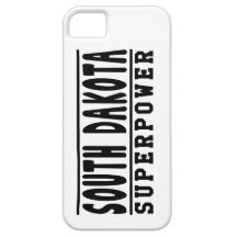South Dakota Superpower Designs iPhone 5 Cases