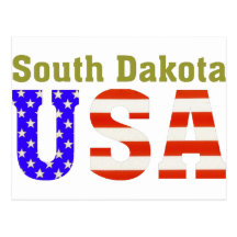 South Dakota USA! Postcards