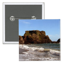 South Devon Westcombe Beach Pinback Buttons