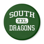 South - Dragons - Junior - Brockton Massachusetts magnets