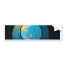 South east Asia in focus Bumper Sticker